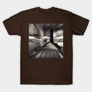 Melbourne Docklands Dramatic Landscape Photo T-Shirt